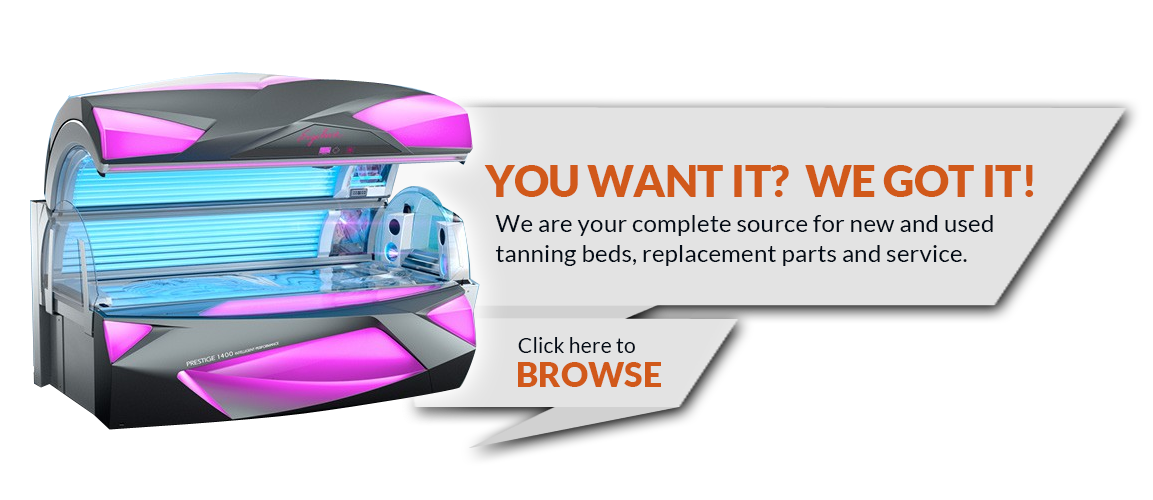 New and Used Tanning Beds